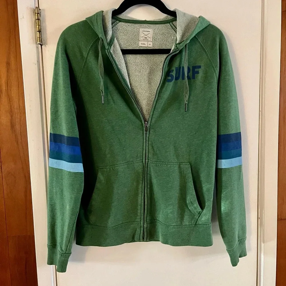 Aviator Nation x Gap Rare Surf Zip Hoodie - Picture 1 of 7